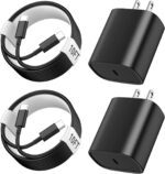 i.Phone 15 16 Pro Max Charger, 10 FT Long Cord USB C to C Fast Charging Cable with PD 20W Fast Charger Block for i.Phone 16/16 pro/16 plus/16 pro max/15/15 Pro max/ 15 pro/15 Plus, Pad Pro/air, Black - Image 2