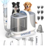 oneisall Dog Grooming Vacuum, 13000Pa Powerful 3L Dust Cup Pet Grooming Vacuum with Dog Clippers & Shedding Brush 7 Dog Grooming Kit, 3L Dust Cup, Super Quiet, 3 Suction Levels, BM3 - Image 2