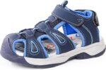 seannel Kids Athletic Sandals Boys and Girls Outdoor Hiking Sports Closed-Toe Sandal Pool Beach Shoes Summer Water shoes - Image 2