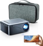 vamvo Mini Projector WiFi Portable Movie Projectors, Outdoor Projector with Stylish streamlined Design, Smartphones and Tablets Can Easy Connection to Video Projectors - Image 2