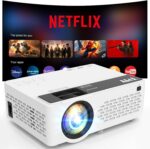 【Netflix-Officially-Licensed】TMY Mini Projector with WiFi and bluetooth, 1080P Full HD Portable Projector, Movie Projector Compatible with TV Stick Smartphone/HDMI/USB, indoor & outdoor use - Image 2