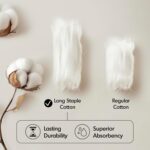 Madison Park 800GSM Bathroom Towel Set of 8 100% Cotton Bath Towel Set for Bathroom Luxurious Highly Absorbent 2 Bath Towels 2 Hand Towels 4 Washcloths Quick Dry Spa Quality Dark Green - Image 10