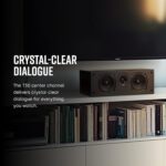 Polk Audio T30 Home Theater Center Channel Speaker - Vocal Clarity, Deep Bass Response, Dolby and DTS, Single, Black - Image 3