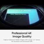 Insta360 Link 2C Tripod Bundle - 4K Webcam for PC/Mac, 1/2" Sensor, Auto Framing, HDR, AI Noise-Canceling Mic, Gesture Control for Streaming, Video Calls, Gaming, Works with Zoom, Teams, Twitch & More - Image 3