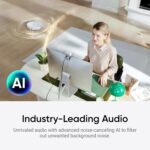 Insta360 Link 2C Tripod Bundle - 4K Webcam for PC/Mac, 1/2" Sensor, Auto Framing, HDR, AI Noise-Canceling Mic, Gesture Control for Streaming, Video Calls, Gaming, Works with Zoom, Teams, Twitch & More - Image 4