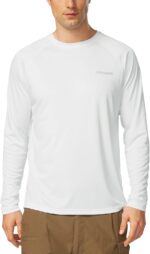baleaf Men's Sun Protection Shirts UV SPF UPF 50+ Long Sleeve Rash Guard Fishing Running Quick Dry Lightweight - Image 7