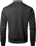 Mens Loose Fit Lightweight Jacket Casual Stylish bomber Jacket - Image 5