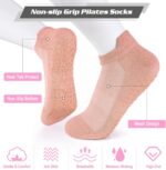 Pilates Essentials Kit for Home Women, Ring and Ball Set, Pilates Equipment for Workouts, 3 Resistance Bands, Grip Socks, 14 Inch Magic Circle, Mini Exercise Ball, Great Exercise Equipment - Image 6