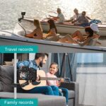 Super Double Clamp Camera Mount Chair Umbrella Clamp, with 360° Magic Arm Double Ball Head Adapter for Umbrella, Pole, Strollers, Motorcycle, Photo Studio Light Stand, Photo Boom Stand - Image 8