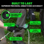 Rhino USA Digital Tire Pressure Gauge with Inflator (0-200 PSI) - Heavy Duty Air Chuck and Compressor Accessories with Stainless Braided Hose, Large 2" Dial and Solid Brass Hardware for Truck and RV - Image 5