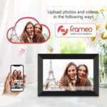 32GB FRAMEO 10.1 Inch Smart WiFi Digital Photo Frame 1280x800 IPS LCD Touch Screen, Auto-Rotate Portrait and Landscape, Built in 32GB Memory, Share Moments Instantly via Frameo App from Anywhere - Image 3