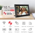 32GB FRAMEO 10.1 Inch Smart WiFi Digital Photo Frame 1280x800 IPS LCD Touch Screen, Auto-Rotate Portrait and Landscape, Built in 32GB Memory, Share Moments Instantly via Frameo App from Anywhere - Image 5