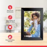 32GB FRAMEO 10.1 Inch Smart WiFi Digital Photo Frame 1280x800 IPS LCD Touch Screen, Auto-Rotate Portrait and Landscape, Built in 32GB Memory, Share Moments Instantly via Frameo App from Anywhere - Image 6