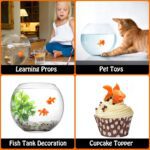 Sumind 30 Pieces Fake Goldfish Plastic Floating Artificial Aquarium Fish Realistic Moving Orange Goldfish Ornament Decorations for Aquarium Tank - Image 6