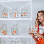 Sumind 30 Pieces Fake Goldfish Plastic Floating Artificial Aquarium Fish Realistic Moving Orange Goldfish Ornament Decorations for Aquarium Tank - Image 7