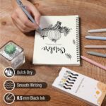 Mr. Pen- Retractable Gel Pens, 6 Pack, Black Ink, Cat Gel Pens, Cat's Tail Gel Pens Fine Point 0.5mm, Retractable Pens, Aesthetic Pens for Journaling Fine Tip Pens, Cute Cat Pens for Cat Lovers - Image 4