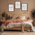 Houmury Set of 3 Framed Farmhouse Bible Verses Wall Decor Sign 11”x14” Christian Faith Scripture Wall Art for Home Living Room Bedroom Wall Decor (11"x14" Black) - Image 8