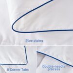 White Down Alternative Comforter Soft, Fluffy, and Cozy All Season Bedding, Machine Washable, Hypoallergenic Duvet Insert Oeko-TEX Certified (King, 106 x 90 inches) - Image 3