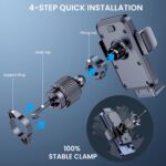 Phone Mount for Car Holders Cell Phone Holder Hands Free Phone Stand for Car Vent Automobile Mount Fit iPhone Android Smartphone Universal - Image 4