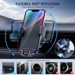 Phone Mount for Car Holders Cell Phone Holder Hands Free Phone Stand for Car Vent Automobile Mount Fit iPhone Android Smartphone Universal - Image 6