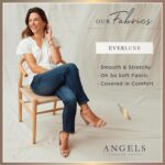 Angels Forever Young Evershape Skinny Jeans For Women - Mid-rise​​, Figure Enhancing Stretch Denim - Image 6