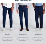 Haggar Men's Cool 18 Pro Classic Fit Pleat Front Hidden Expandable Waist Pant- Regular and Big & Tall Sizes - Image 7