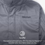 MARMOT Men's Precip Eco Waterproof Rain Jacket - 100% Recycled, Breathable, Lightweight, Packable Raincoat - Image 4