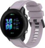 Compatible with Garmin Forerunner 955 Watch Band for Women Men, Soft Silicone Replacement Bands Wristbands Accessory Straps Compatible with Garmin Forerunner 955 Solar Smartwatch - Image 3