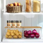 2 PACK Pantry Organizers and Storage Stackable Kitchen Countertop Organizers for Onion, Potato, Garlic, Fruit, Produce, Vegetable - Image 8