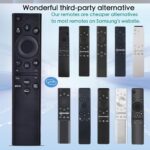 Voice Remote Replacement for Samsung Smart TV, BN59-01385A Compatible for All Samsung Smart TVs (4k 8K Ultra HD Neo QLED, LED) with Voice Function, and Smart Curved Frame, with 4 Shortcut Buttons - Image 4