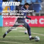 Maestro Soccer Grip Socks for Men and Women with Non-Slip Pads - Anti-Slip Socks Ideal for Football, Basketball, Sports - Image 4