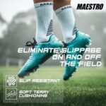 Maestro Soccer Grip Socks for Men and Women with Non-Slip Pads - Anti-Slip Socks Ideal for Football, Basketball, Sports - Image 5