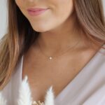Pearl Necklaces for Women,14K Real Gold Plated Dainty Cute Pearl Necklace for Women Handmade Pearl Chain Necklace Everyday Jewelry Gift - Image 4