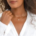 Pearl Necklaces for Women,14K Real Gold Plated Dainty Cute Pearl Necklace for Women Handmade Pearl Chain Necklace Everyday Jewelry Gift - Image 8