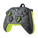 PDP Wired Xbox Gaming Controller: Gamepad Licensed for Xbox Series X|S, Xbox One, PC, Audio Controls, 8ft Cable, 3.5mm jack, Mappable Buttons/Triggers, Companion App: Electric Carbon Grey/Yellow - Image 6