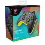 PDP Wired Xbox Gaming Controller: Gamepad Licensed for Xbox Series X|S, Xbox One, PC, Audio Controls, 8ft Cable, 3.5mm jack, Mappable Buttons/Triggers, Companion App: Electric Carbon Grey/Yellow - Image 12