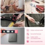 COMOWARE 12V Pink Cordless Drill Home Tool Kit, Pink Drill Set for Women, Lady's Home Repairing Tool Kit Hand Tool Set for DIY Large-Capacity Tool Storage Bag Included - Image 6