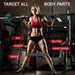 Desire Deluxe Resistance Band Exercise Workout Equipment Bands Set for Working Out Physical Therapy - Men & Women Elastic Stretch Booty Gym Equipment Accessories - Home, Fitness, Pilates, Yoga Pack 3 - Image 5