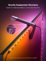 Govee TV Backlight 3 Lite with Fish-Eye Correction Function Sync to 55-65 Inch TVs, 11.8ft RGBICW Wi-Fi LED Strip Lights with Camera, 4 Colors in 1 Lamp Bead, Voice and APP Control, Adapter - Image 5