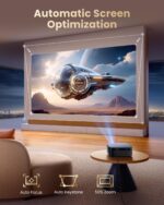 Google TV 4K Supported Smart Projector,Outdoor & Home Theater Projector with Wi-Fi 6 and Two-Way Bluetooth 5.2,Auto Focus & Keystone,800 ANSI,WiMiUS K13 Movie Proyector for Indoor & Outdoor Use - Image 6