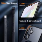 Designed for Samsung Galaxy A35 5G Case, [10 FT Military Grade Drop Protection] Heavy Duty Shockproof Phone Case for Galaxy A35, Black - Image 5