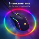 Redragon Gaming Mouse, Wired Gaming Mouse 16,000 DPI Opitacl Sensor, Mouse with Fire Button, Macro Editing Programmable RGB Ergonomic Mouse for Laptap/PC/Mac - Image 6
