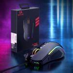 Redragon Gaming Mouse, Wired Gaming Mouse 16,000 DPI Opitacl Sensor, Mouse with Fire Button, Macro Editing Programmable RGB Ergonomic Mouse for Laptap/PC/Mac - Image 9
