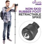Altura Photo 62-Inch Camera Monopod - Heavy Duty Stand for Canon, Nikon, & Sony Mirrorless & DSLR Cameras - Steady Photography, Lightweight & Portable - Easy to Carry with Pouch - Image 3