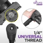 Altura Photo 62-Inch Camera Monopod - Heavy Duty Stand for Canon, Nikon, & Sony Mirrorless & DSLR Cameras - Steady Photography, Lightweight & Portable - Easy to Carry with Pouch - Image 6