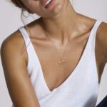 Heart Initial Necklace for Women, 14K Gold Plated Cubic Zirconia Heart Pendant Necklace, Dainty Initial Charm Necklace Letter A to Z Initial Jewelry for Women Girls - Image 4