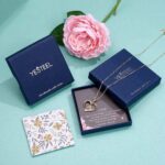 Heart Initial Necklace for Women, 14K Gold Plated Cubic Zirconia Heart Pendant Necklace, Dainty Initial Charm Necklace Letter A to Z Initial Jewelry for Women Girls - Image 5