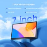 7" Wireless Apple Carplay Screen for Car & Android Auto, Portable Car Stereo with Magnetic Mount, Supports Landscape & Portrait, OTA/GPS/Mirror Link/Voice Control/Bluetooth/AUX/FM/WiFi - Image 8