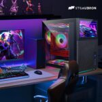 STGAubron Gaming PC Computer, Intel Core i7-11700KF up to 5.0G, GeForce RTX 3060 12G, 32G DDR4, 2T SSD, 600M WiFi, BT 5.0, RGB Fan x6, Windows 11 Home - Image 3