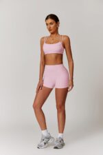 Two Piece Workout Sets For Women Sports Bra Matching High Waist Scrunch Butt Shorts Gym Yoga Athletic Clothes - Image 7